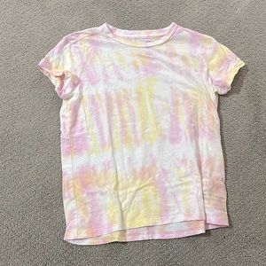 Tie dye Athleta Girl t-shirt, girls size medium 8-10, new without tags